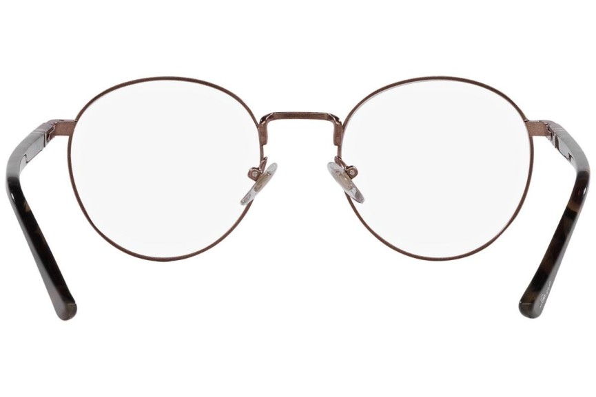 Okulary korekcyjne Persol PO1008V 1148 Okrągłe Brązowe