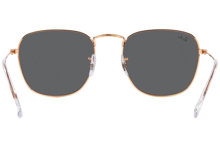 Okulary przeciwsłoneczne Ray-Ban Frank RB3857 9202B1 Kwadratowe Brązowe