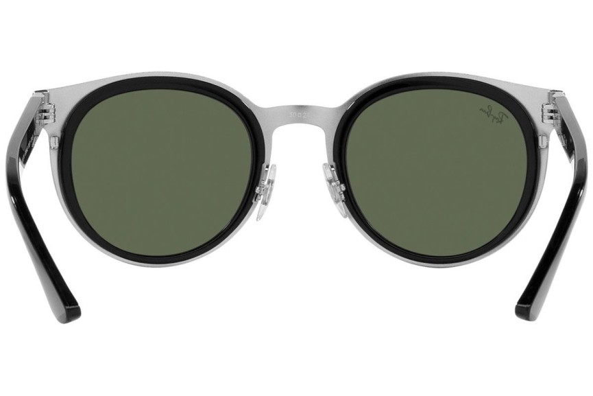 Okulary przeciwsłoneczne Ray-Ban Bonnie RB3710 003/71 Okrągłe Srebrne