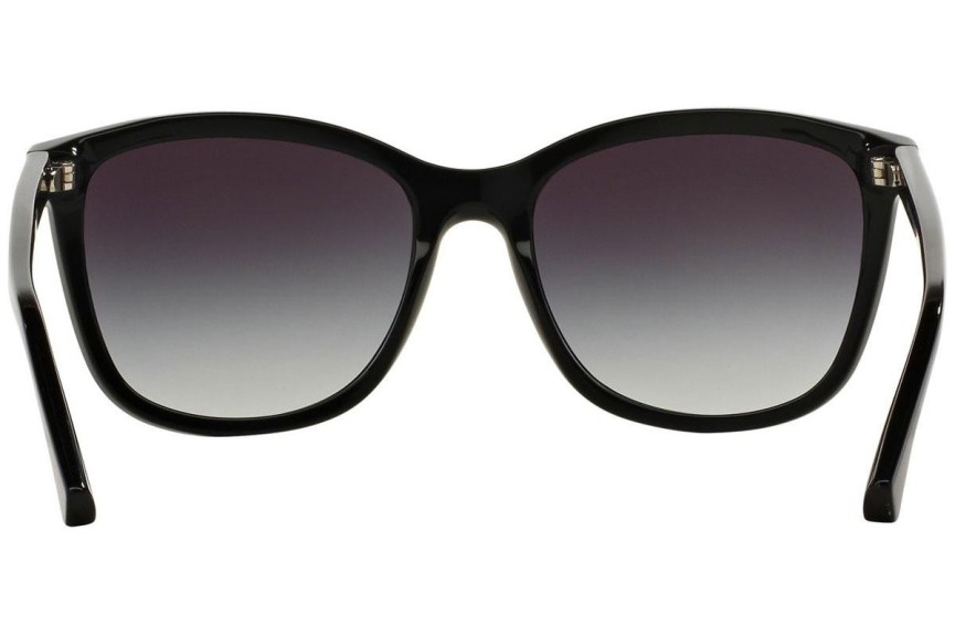 Okulary przeciwsłoneczne Emporio Armani EA4060 50178G Kwadratowe Czarne