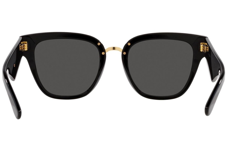 Okulary przeciwsłoneczne Dolce & Gabbana DG4437 501/87 Kocie oczy Czarne