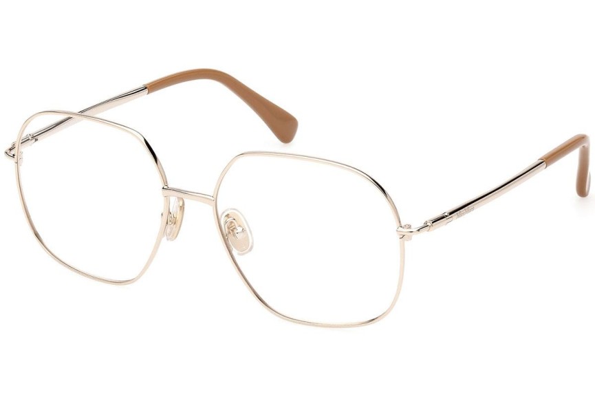 Okulary korekcyjne Max Mara MM5097 032 Okrągłe Złote