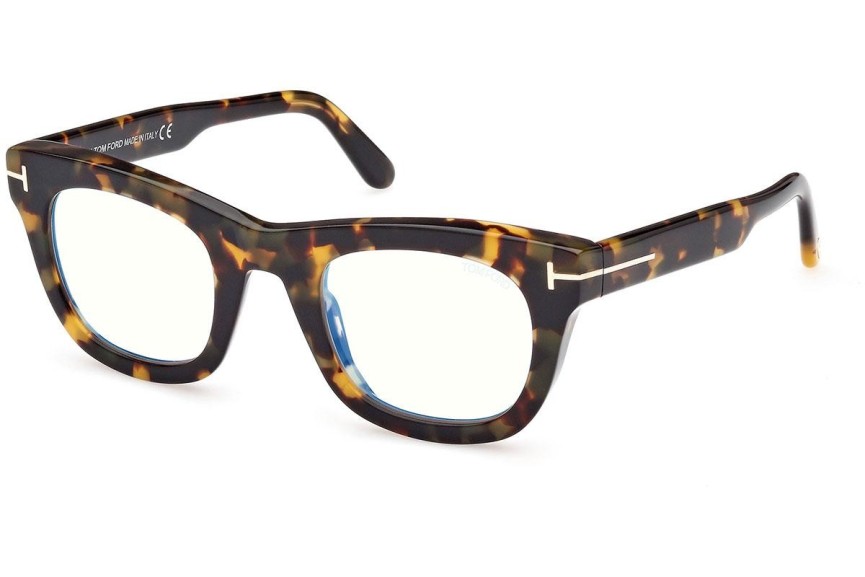 Okulary korekcyjne Tom Ford FT5872-B 055 Kwadratowe Havana