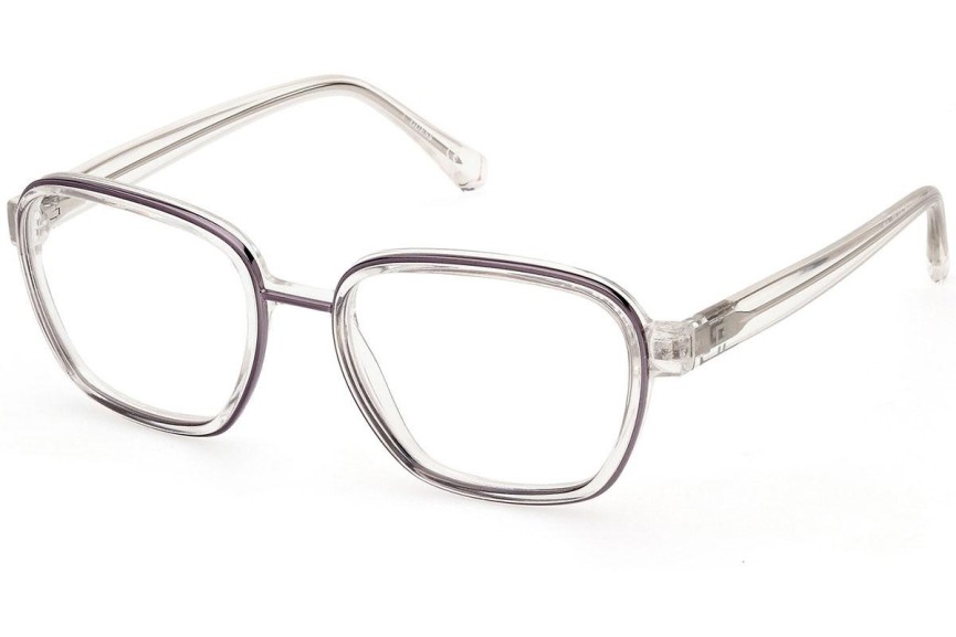 Okulary korekcyjne Guess GU50086 026 Kwadratowe Przezroczyste