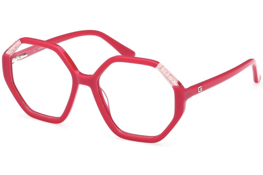 Okulary korekcyjne Guess GU2951 075 Nieregularny Różowe