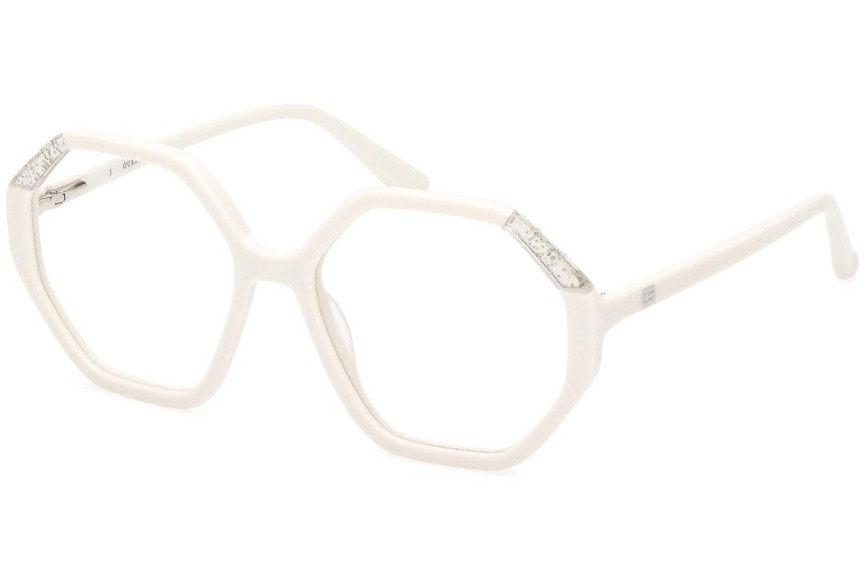 Okulary korekcyjne Guess GU2951 021 Nieregularny Białe