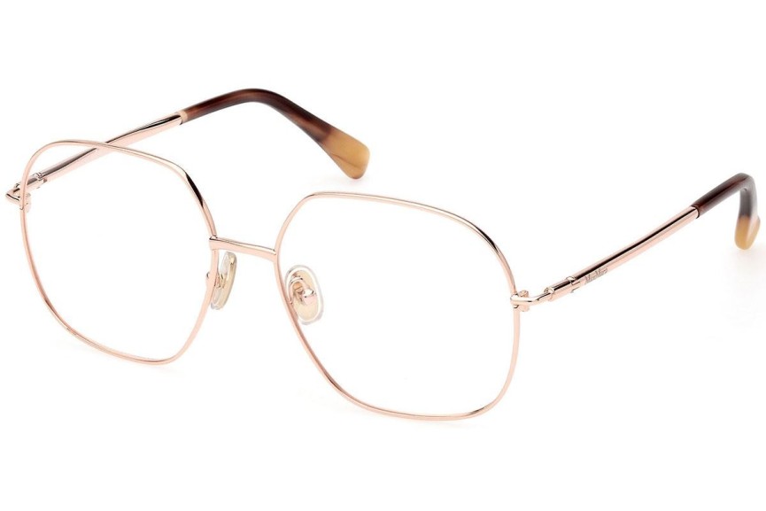 Okulary korekcyjne Max Mara MM5097 033 Okrągłe Złote