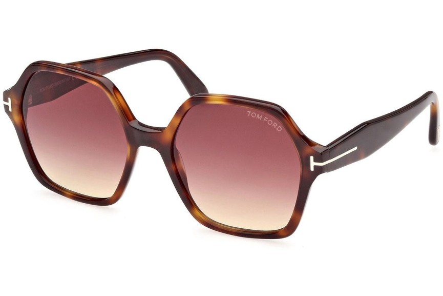 Okulary przeciwsłoneczne Tom Ford FT1032 53Z Nieregularny Havana