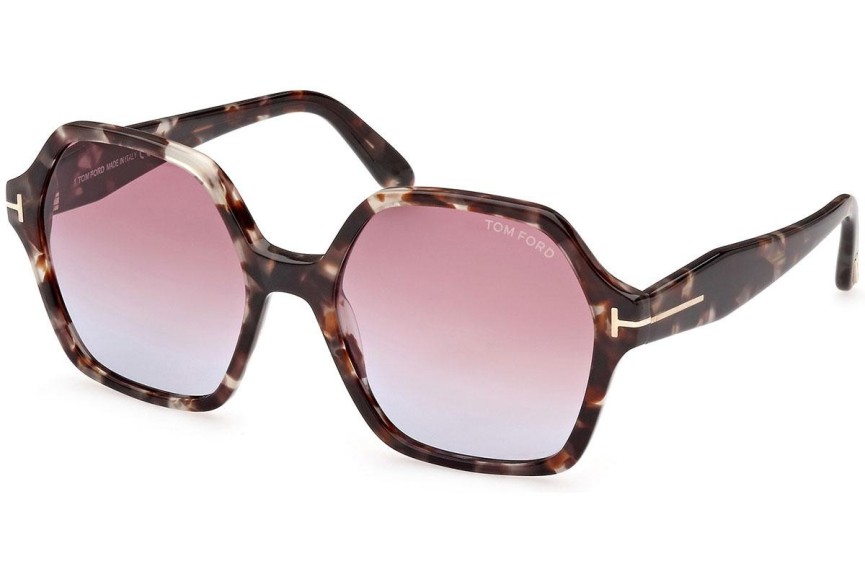 Okulary przeciwsłoneczne Tom Ford FT1032 55Z Nieregularny Havana