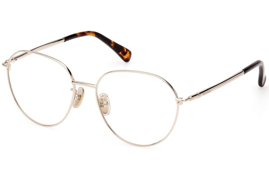 Okulary korekcyjne Max Mara MM5099-H 032 Okrągłe Złote