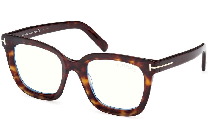 Okulary korekcyjne Tom Ford FT5880-B 052 Kwadratowe Havana