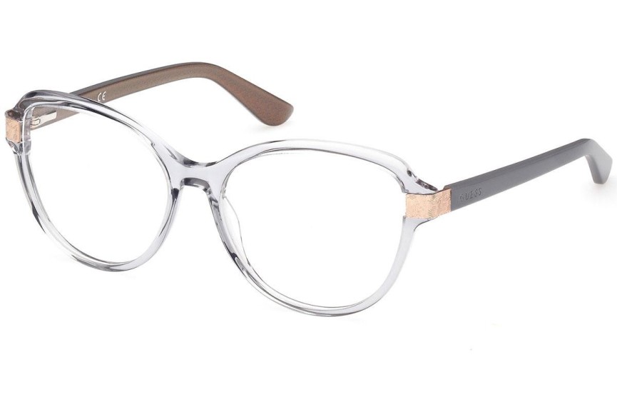 Okulary korekcyjne Guess GU2955 020 Kocie oczy Szare