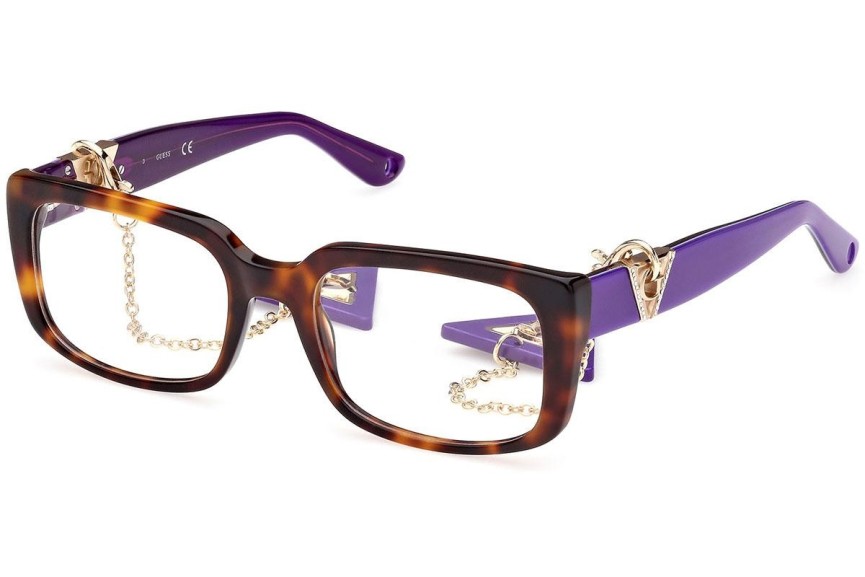 Okulary korekcyjne Guess GU2959 056 Prostokątne Havana