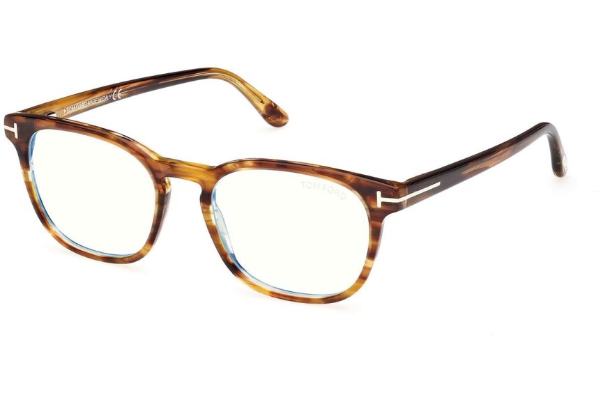 Okulary korekcyjne Tom Ford FT5868-B 050 Kwadratowe Havana