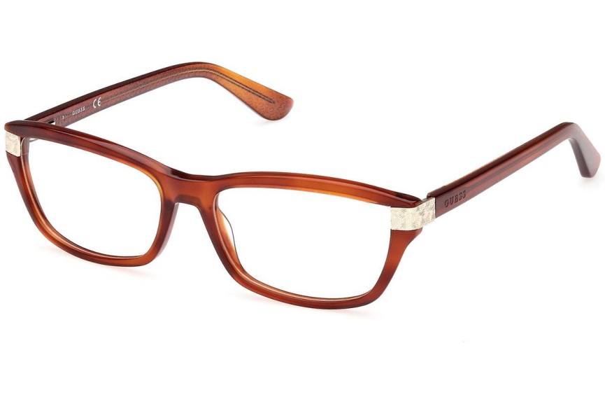 Okulary korekcyjne Guess GU2956 053 Prostokątne Czerwone