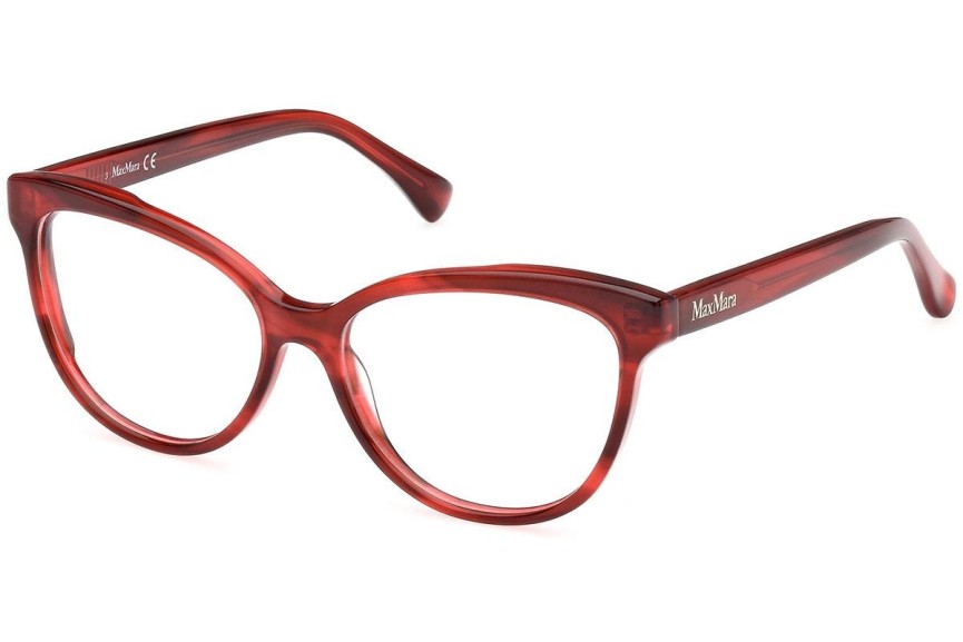 Okulary korekcyjne Max Mara MM5093 068 Kocie oczy Czerwone