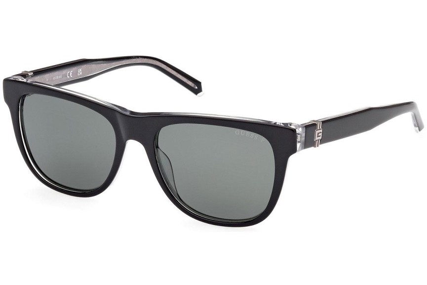 Okulary przeciwsłoneczne Guess GU00075 01R Polarized Kwadratowe Czarne