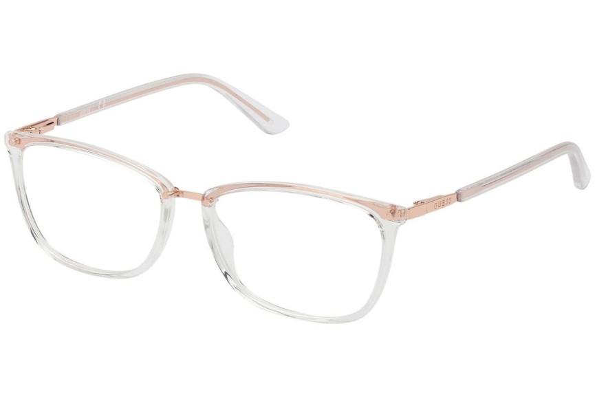 Okulary korekcyjne Guess GU2958 026 Prostokątne Przezroczyste