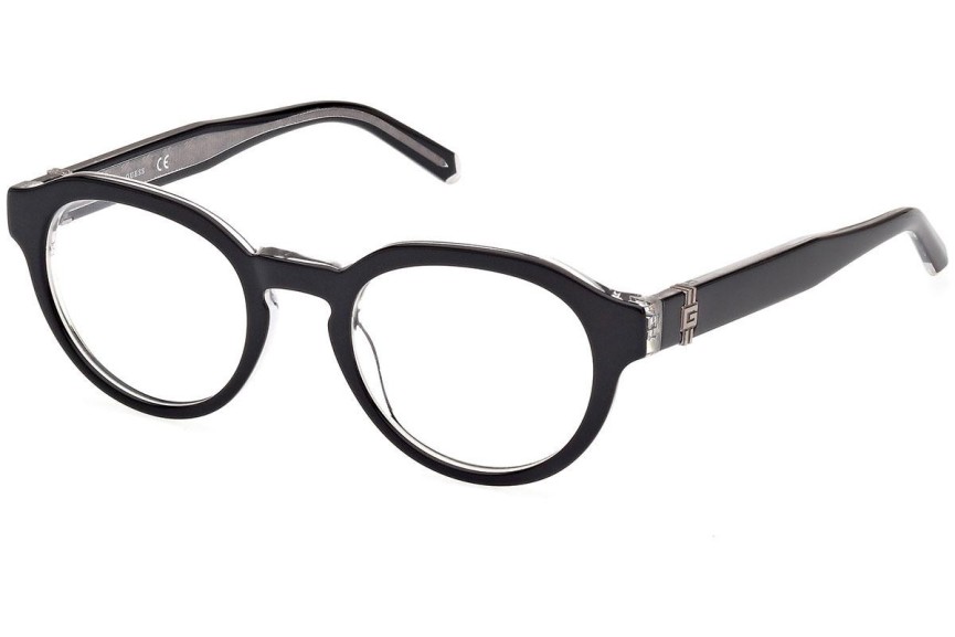 Okulary korekcyjne Guess GU50083 005 Okrągłe Czarne