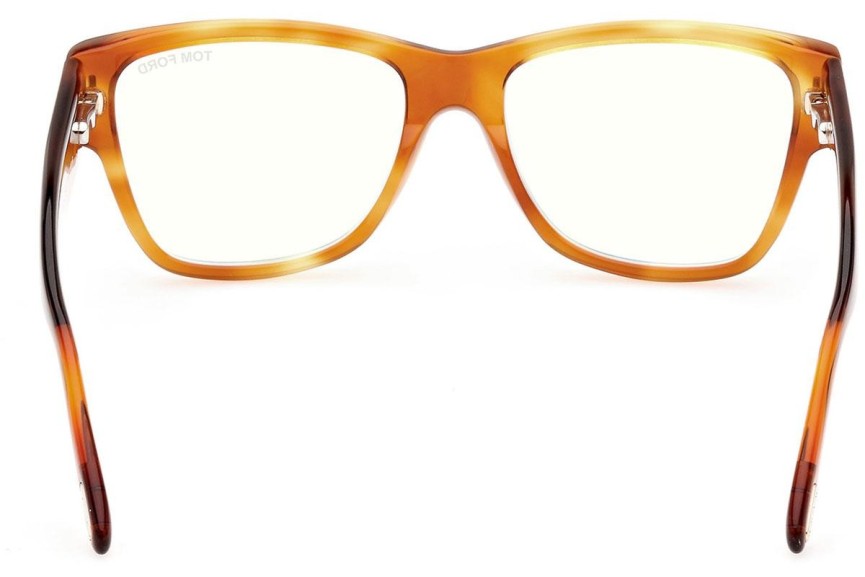 Okulary korekcyjne Tom Ford FT5878-B 053 Kwadratowe Havana