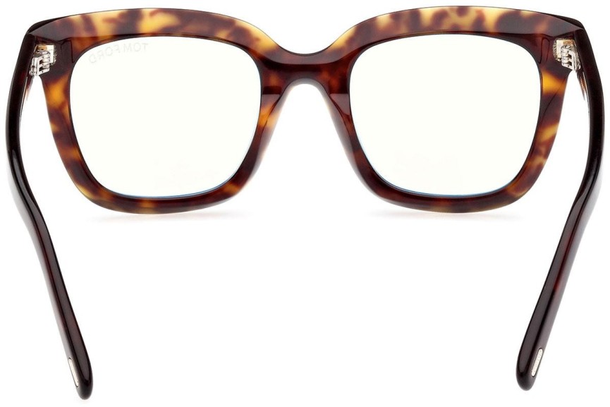 Okulary korekcyjne Tom Ford FT5880-B 052 Kwadratowe Havana