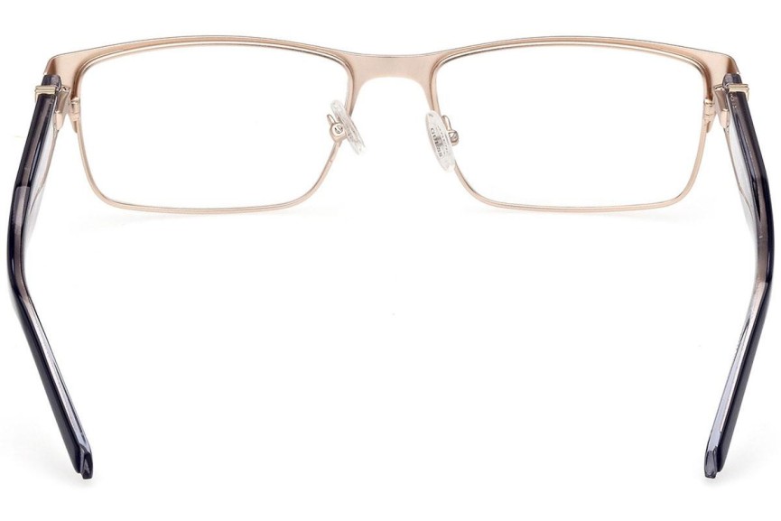 Okulary korekcyjne Guess GU50082 032 Prostokątne Beżowe