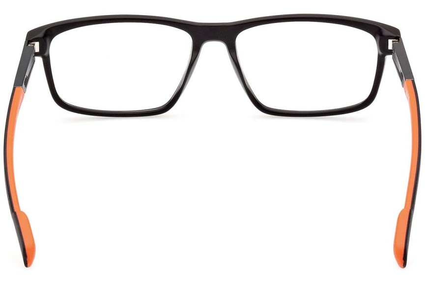 Okulary korekcyjne Adidas Sport SP5043 002 Prostokątne Czarne