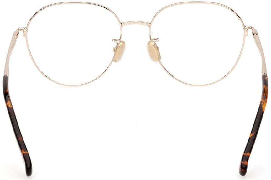 Okulary korekcyjne Max Mara MM5099-H 032 Okrągłe Złote