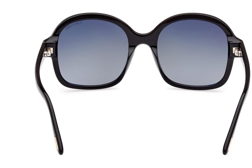 Okulary przeciwsłoneczne Tom Ford FT1034 01B Oversize Czarne