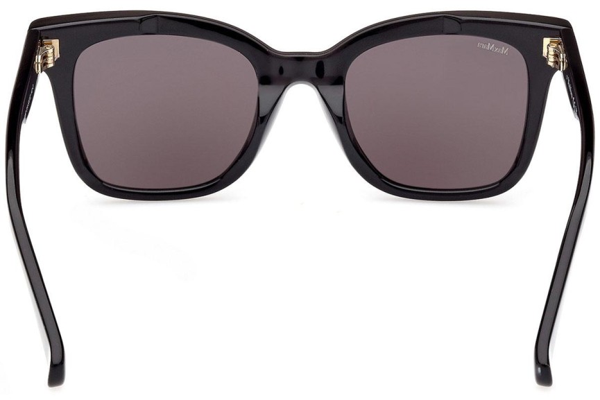 Okulary przeciwsłoneczne Max Mara MM0067 01A Kwadratowe Czarne