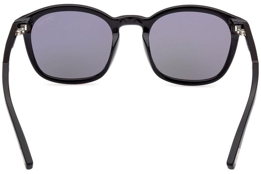 Okulary przeciwsłoneczne Tom Ford FT1020-N 01D Polarized Kwadratowe Czarne