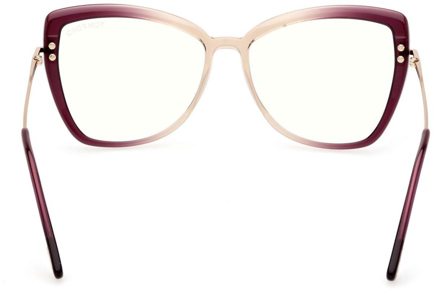 Okulary korekcyjne Tom Ford FT5882-B 083 Kocie oczy Wielokolorowe