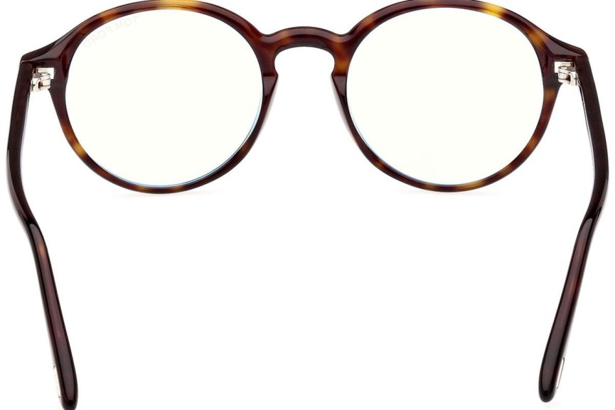 Okulary korekcyjne Tom Ford FT5867-B 052 Okrągłe Havana