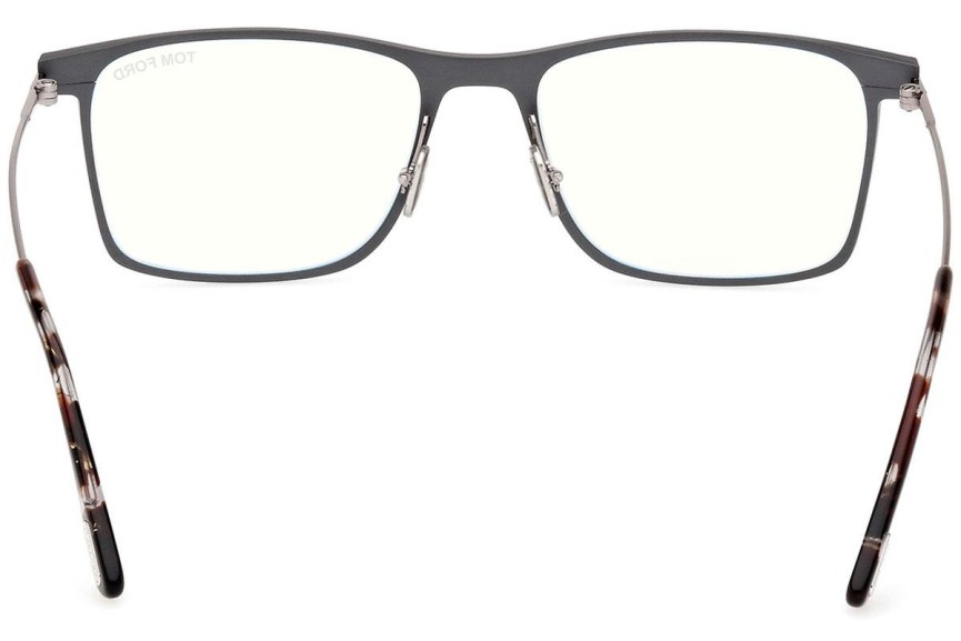 Okulary korekcyjne Tom Ford FT5865-B 020 Prostokątne Szare