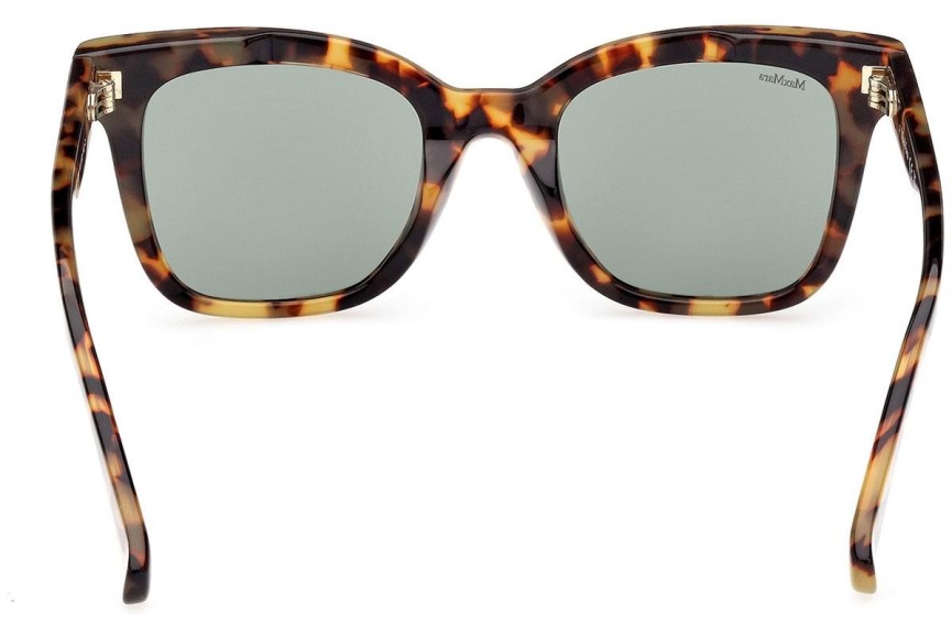 Okulary przeciwsłoneczne Max Mara MM0067 55N Kwadratowe Havana