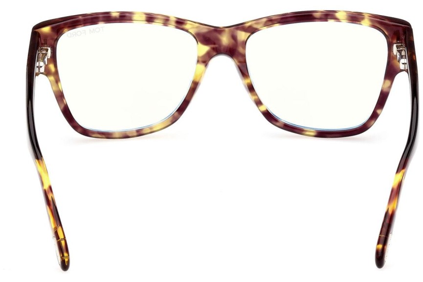 Okulary korekcyjne Tom Ford FT5878-B 055 Kwadratowe Havana