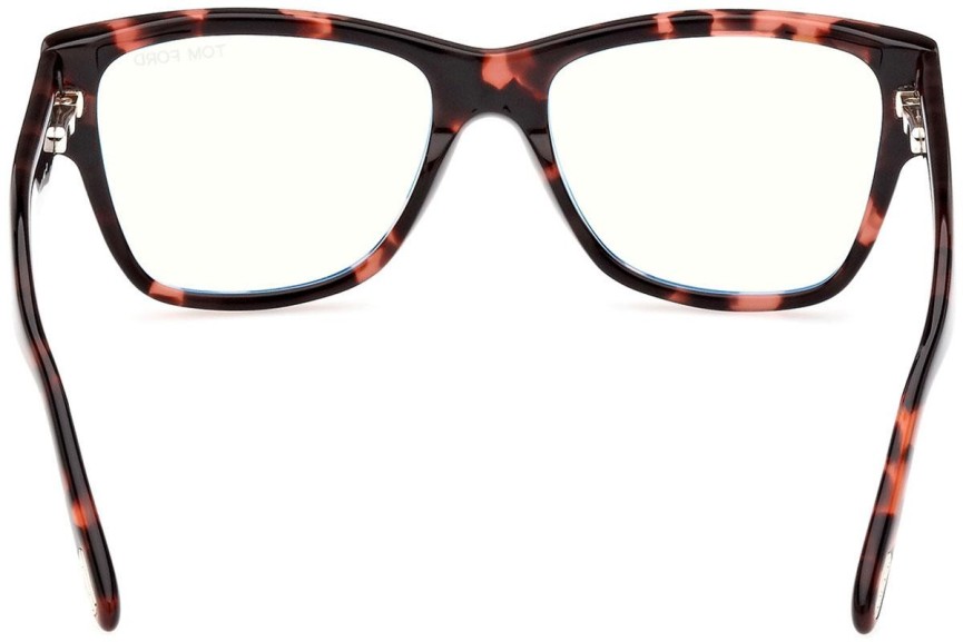 Okulary korekcyjne Tom Ford FT5878-B 056 Kwadratowe Havana