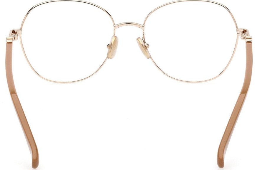 Okulary korekcyjne Max Mara MM5034 32A Okrągłe Złote