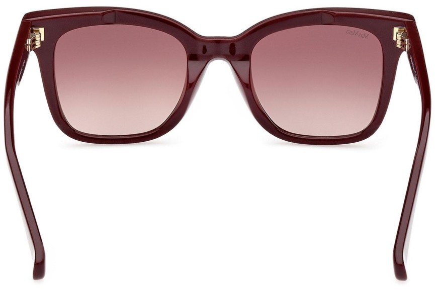 Okulary przeciwsłoneczne Max Mara MM0067 66Z Kwadratowe Czerwone