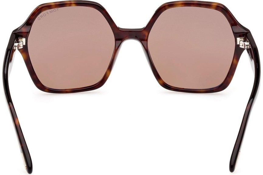 Okulary przeciwsłoneczne Tom Ford FT1032 52E Nieregularny Havana