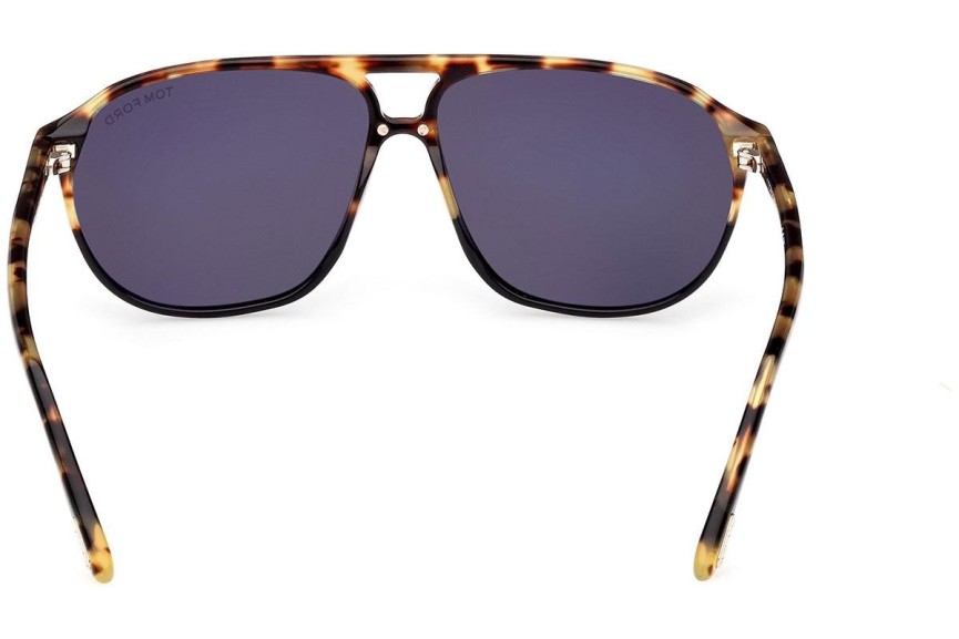 Okulary przeciwsłoneczne Tom Ford FT1026 05A Pilotki (Aviator) Havana