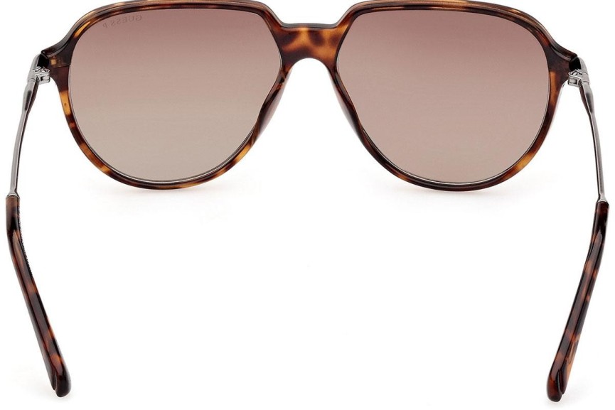 Okulary przeciwsłoneczne Guess GU00067 52H Polarized Pilotki (Aviator) Havana