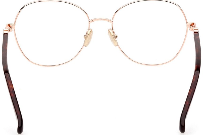 Okulary korekcyjne Max Mara MM5034 033 Okrągłe Złote