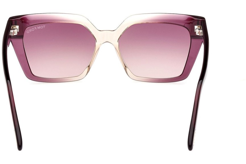 Okulary przeciwsłoneczne Tom Ford FT1030 83Z Kocie oczy Fioletowe