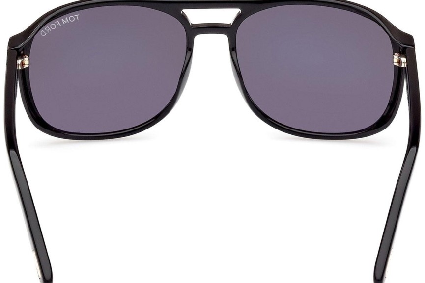 Okulary przeciwsłoneczne Tom Ford FT1022 01A Pilotki (Aviator) Czarne