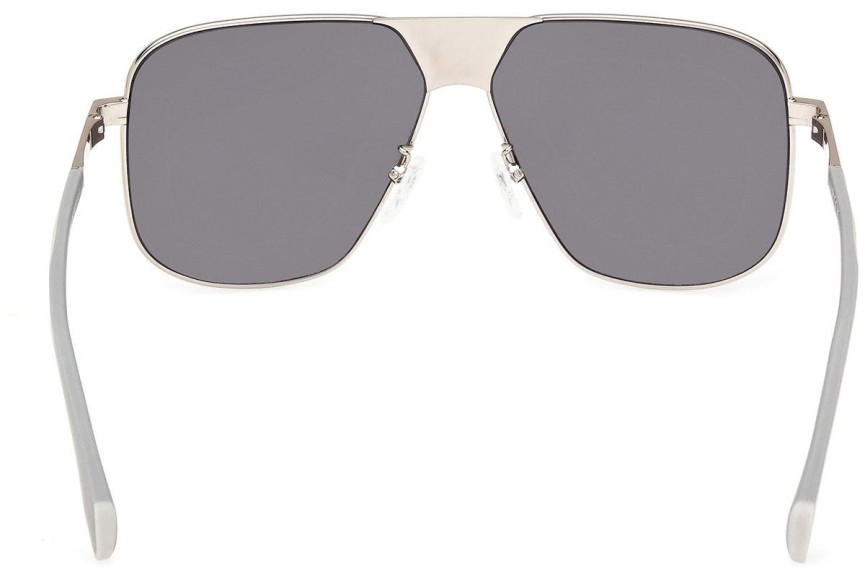 Okulary przeciwsłoneczne Adidas Originals OR0091 16C Pilotki (Aviator) Srebrne