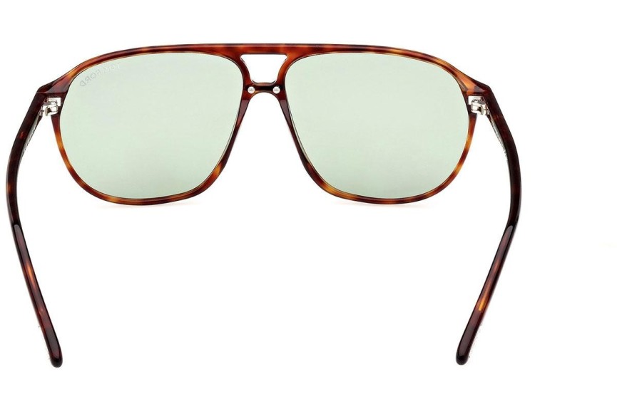 Okulary przeciwsłoneczne Tom Ford FT1026 54N Pilotki (Aviator) Havana