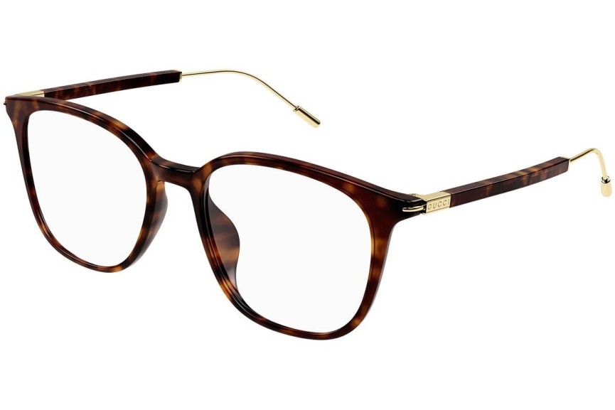 Okulary korekcyjne Gucci GG1276OK 002 Kwadratowe Havana