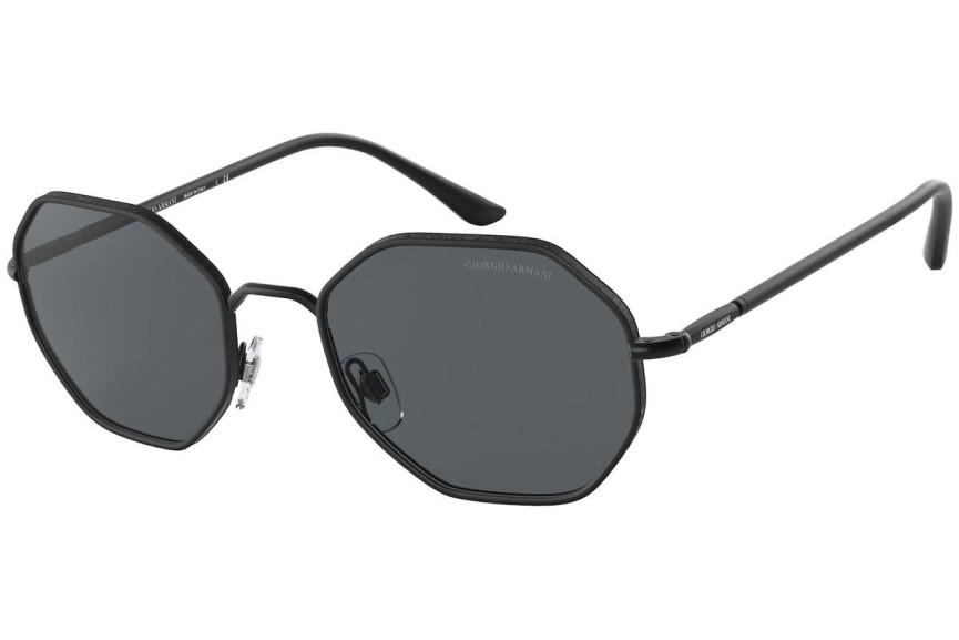 Okulary przeciwsłoneczne Giorgio Armani AR6112J 300187 Nieregularny Czarne