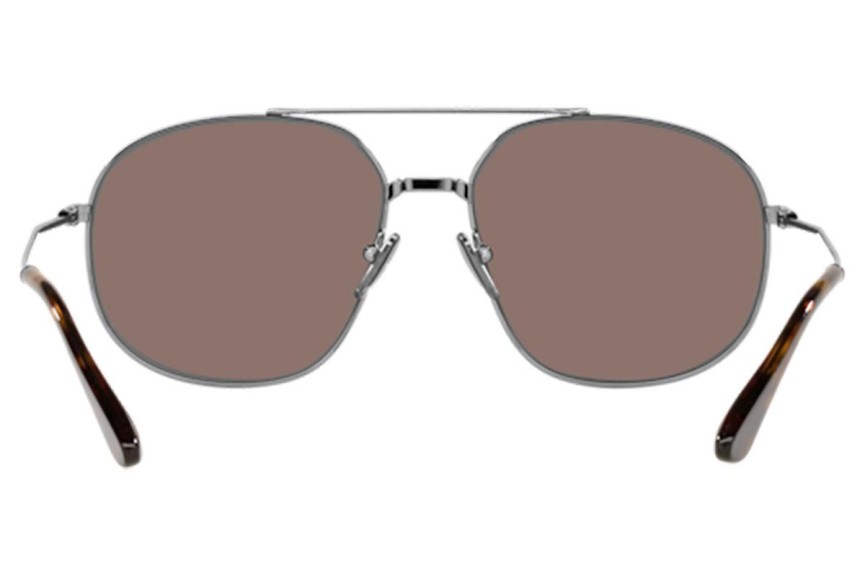 Okulary przeciwsłoneczne Prada PR51YS 5AV05C Polarized Pilotki (Aviator) Srebrne